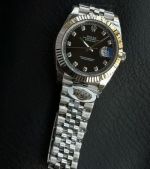 WKD Factory Rolex Datejust 41mm 3235 Movement Diamond Markers Black Face Watch
